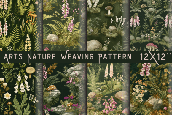 Arts Nature Weaving Pattern: Texture for Modern Design