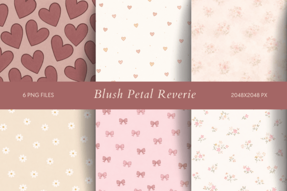 Blush Petal Reverie: A Gentle Touch for Modern Design