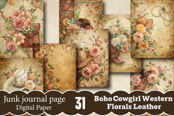 Boho Cowgirl Western Florals Leather: A Designer's Guide