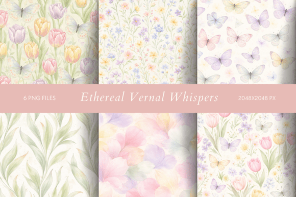 Ethereal Vernal Whispers: A Soft Spring Reverie