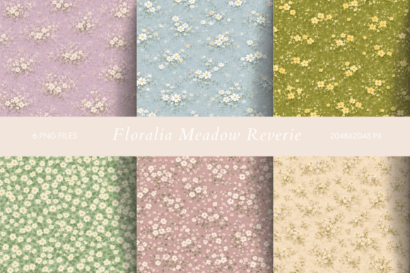 Floralia Meadow Reverie: A Botanical Dream for Designers