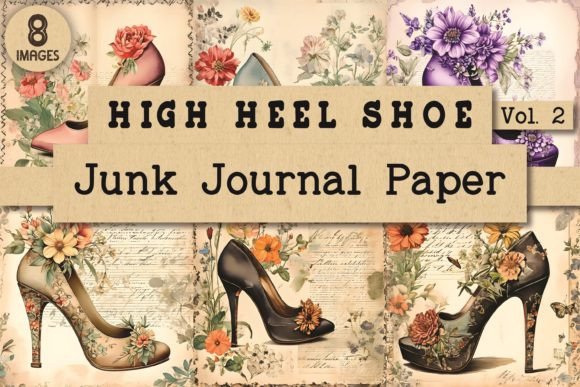 High Heel Junk Journal Paper Vol. 2: Beyond the Font