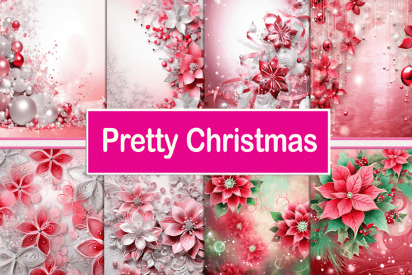 Stunning Pretty Christmas Backgrounds for Your Projects