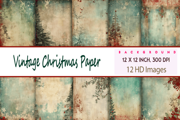 The Nostalgic Charm of Vintage Christmas Paper