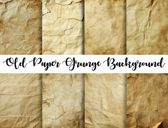 Timeless Charm: Using Vintage Aged Paper Digital Paper